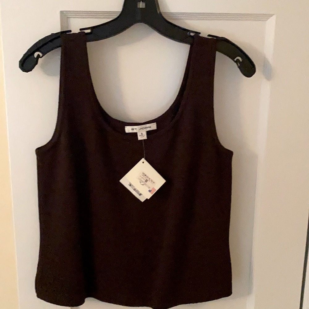 St. John knit tank size S